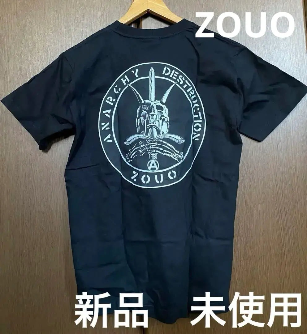 【New Product Not Used】ZOUO ANARCHY DESTRUCTION TシャツPUNK