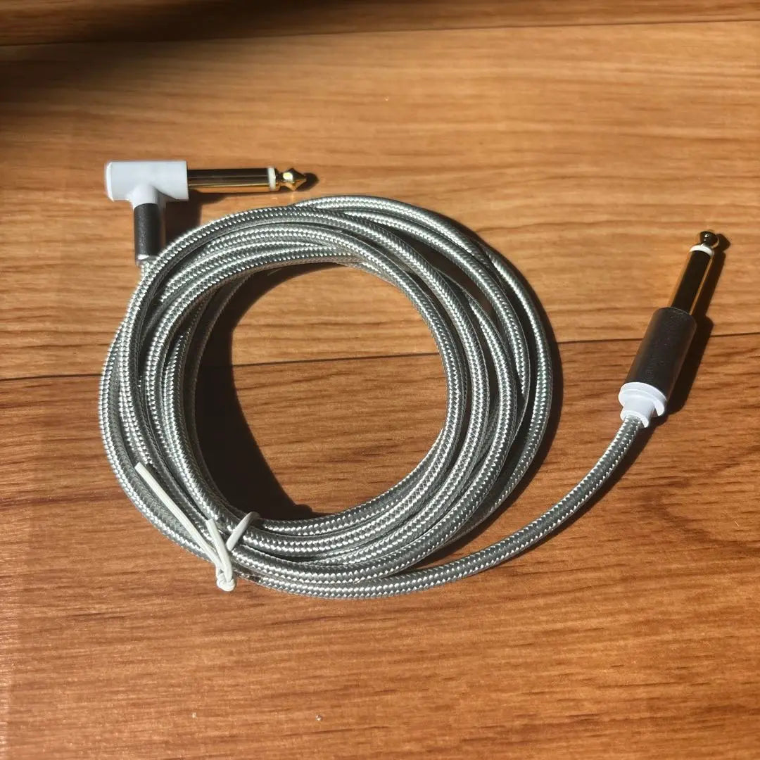 One-side L-shaped audio stereo cable 2m new