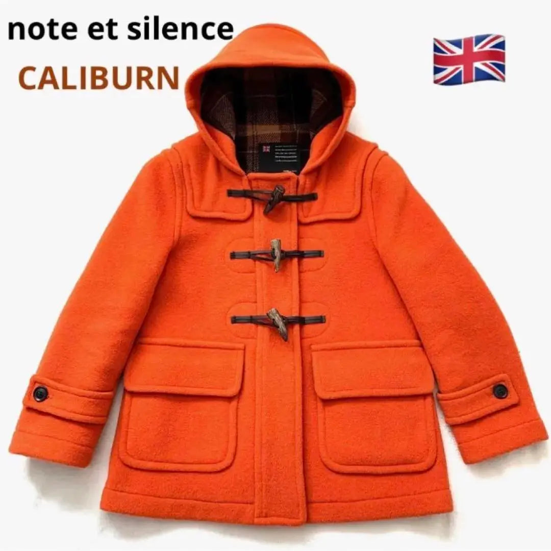 [Extremely beautiful] ★note et silence CALIBURN Duffle Coat S