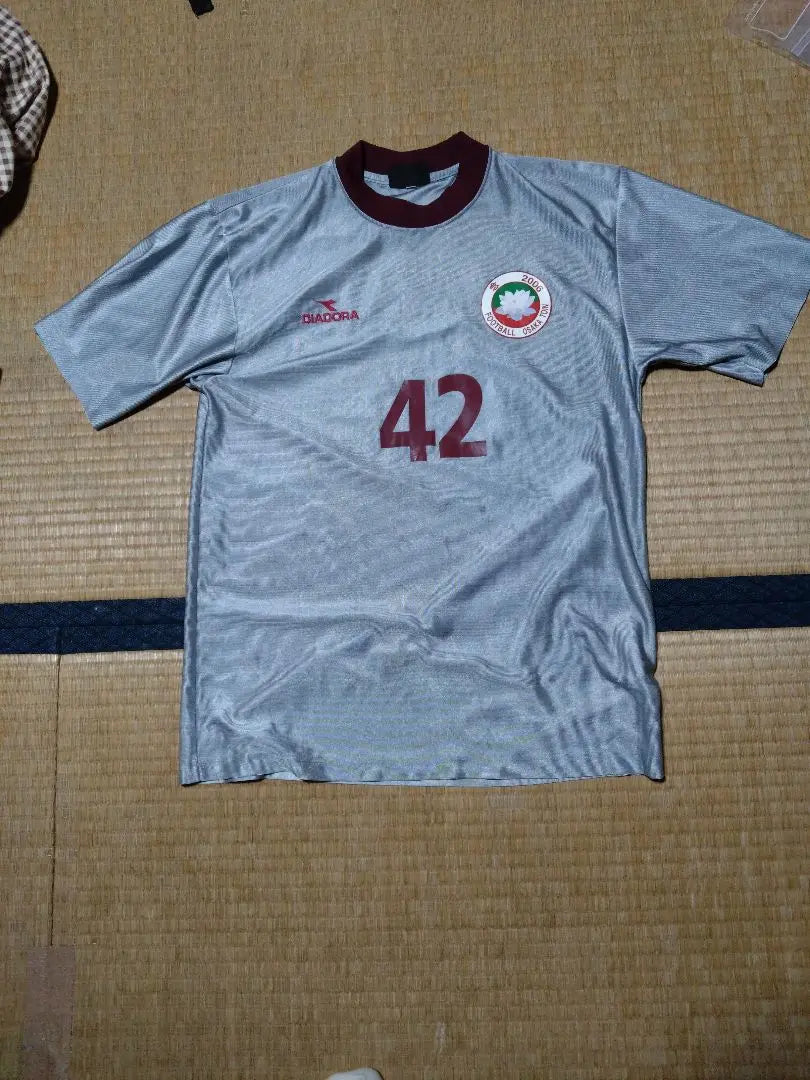 Osaka Toin Soccer 2006 Model Gray Shirt 42