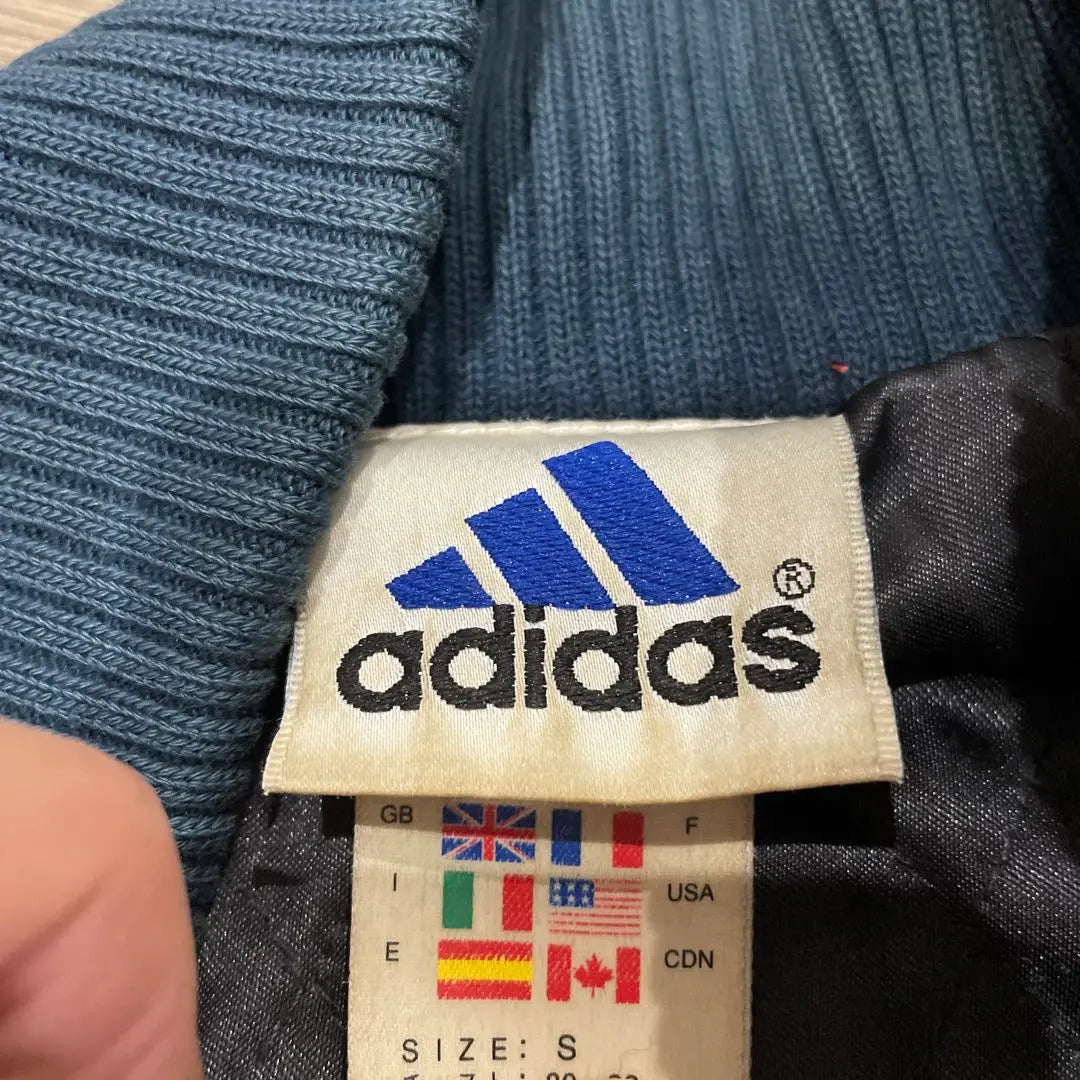 90s adidas full zip jacket