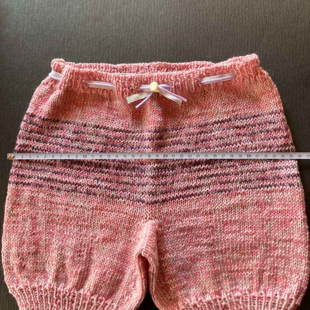 Yarn pants♥︎Handmade women (pink, purple)