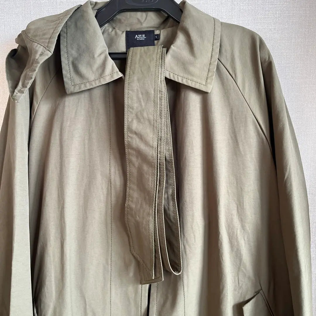 AZUL by moussy trench coat S size olive