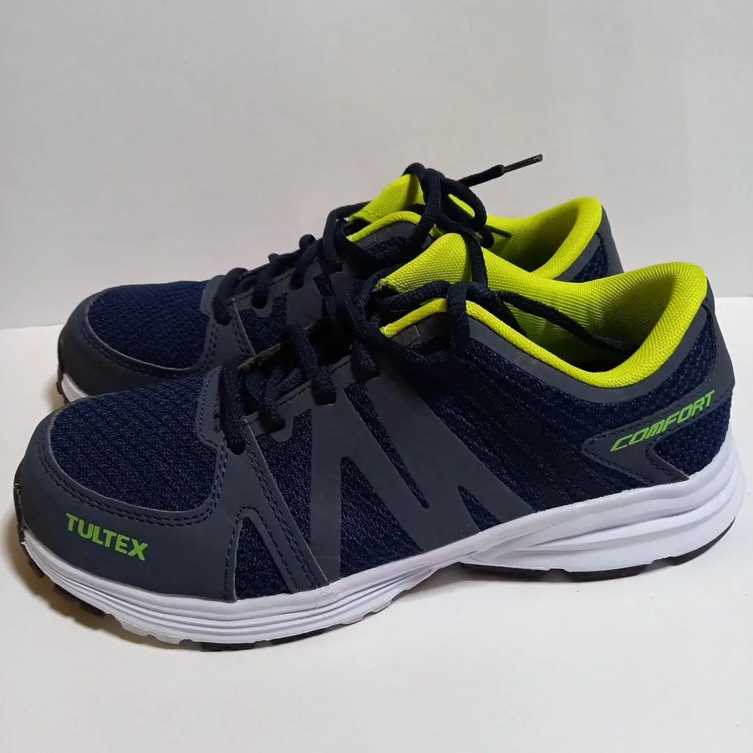 TULTEX Safety Shoes Navy/Lime