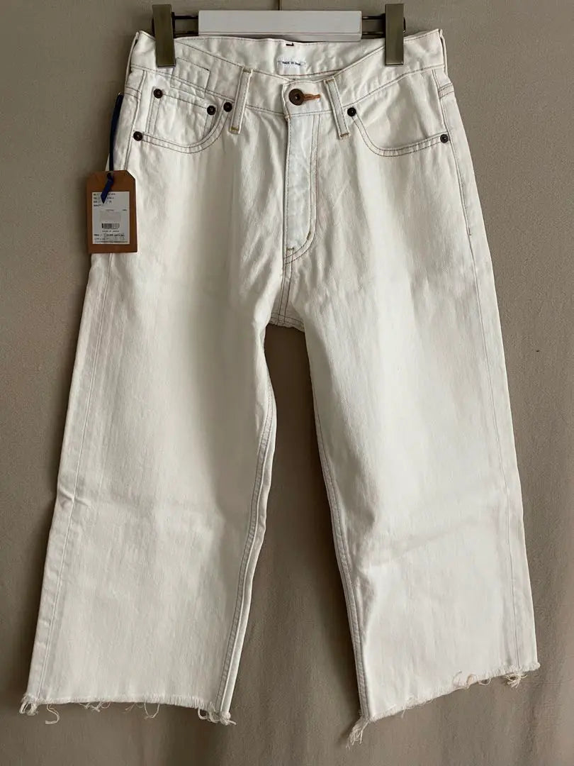 B01546 TODAYFUL Cut-off Bleach Denim Pants