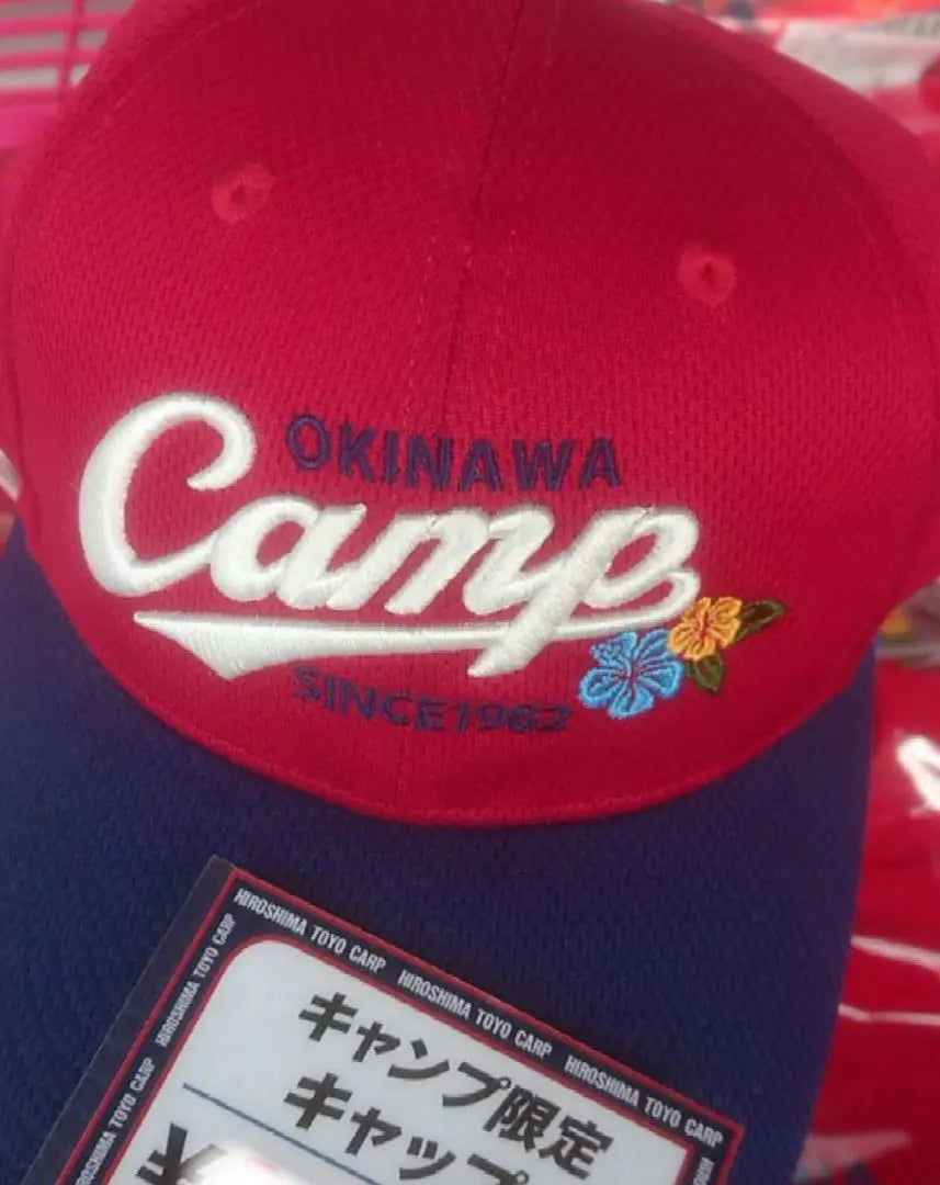 Gorra de carpas de Hiroshima exclusiva para Okinawa