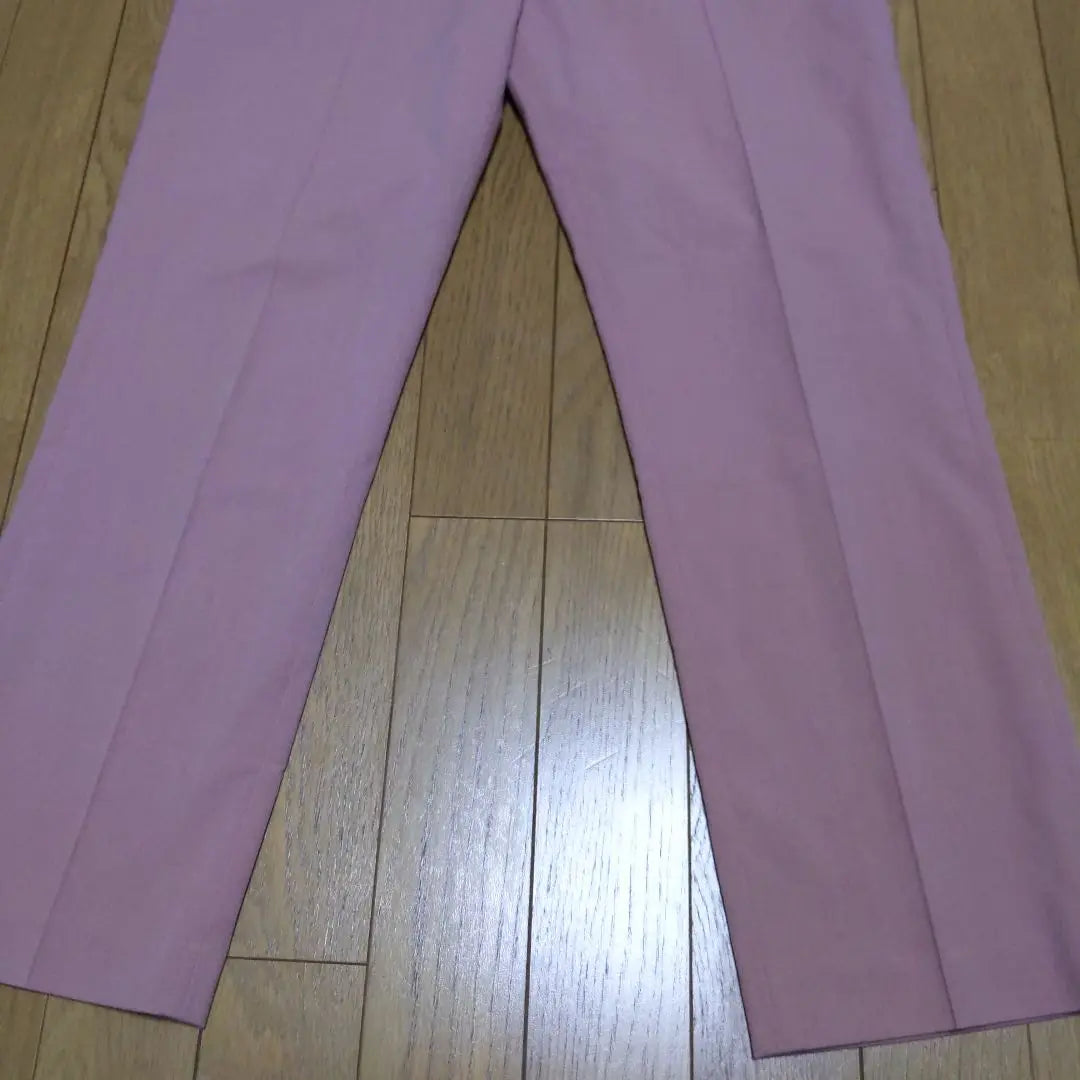 Pantalones tobilleros elegantes UNIQLO elásticos en rosa para mujer M