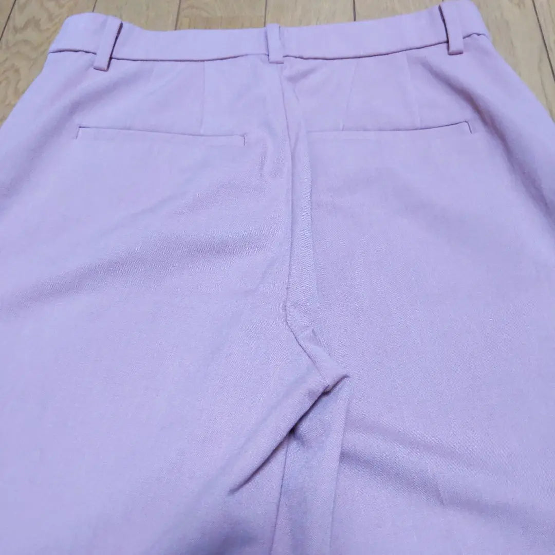 Pantalones tobilleros elegantes UNIQLO elásticos en rosa para mujer M