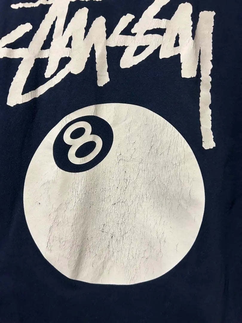 Camiseta de manga larga azul marino Stussy | Stussy ネイビー ロングスリーブTシャツ