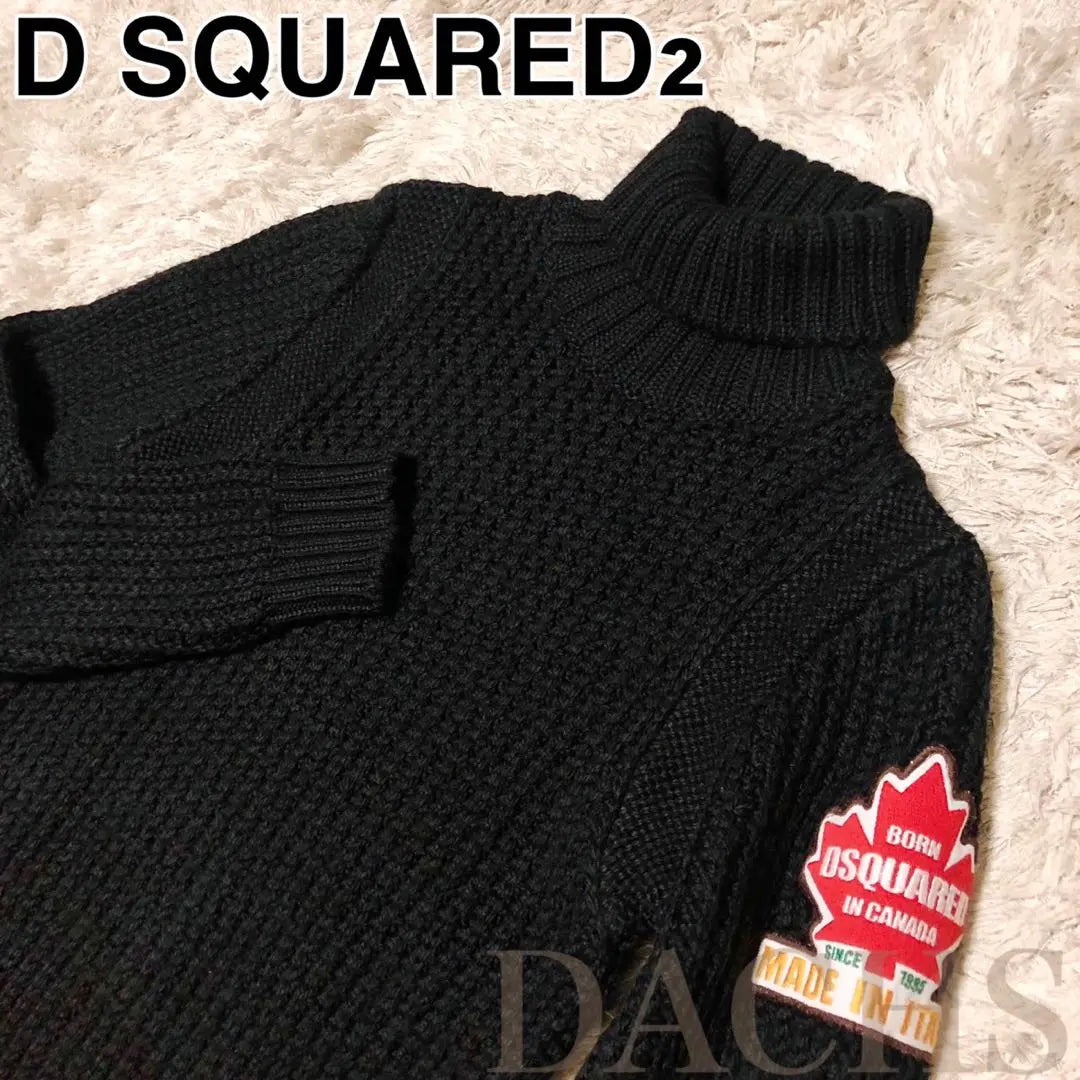 Deeque Awerd Knit Turtleneck Black Men's Trend