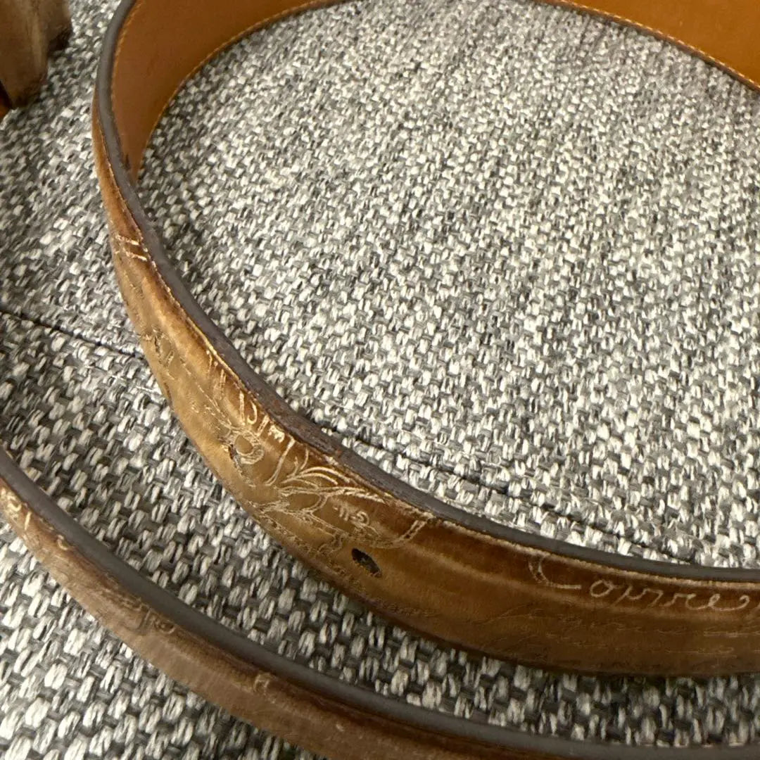 Berluti Calligraphy Belt