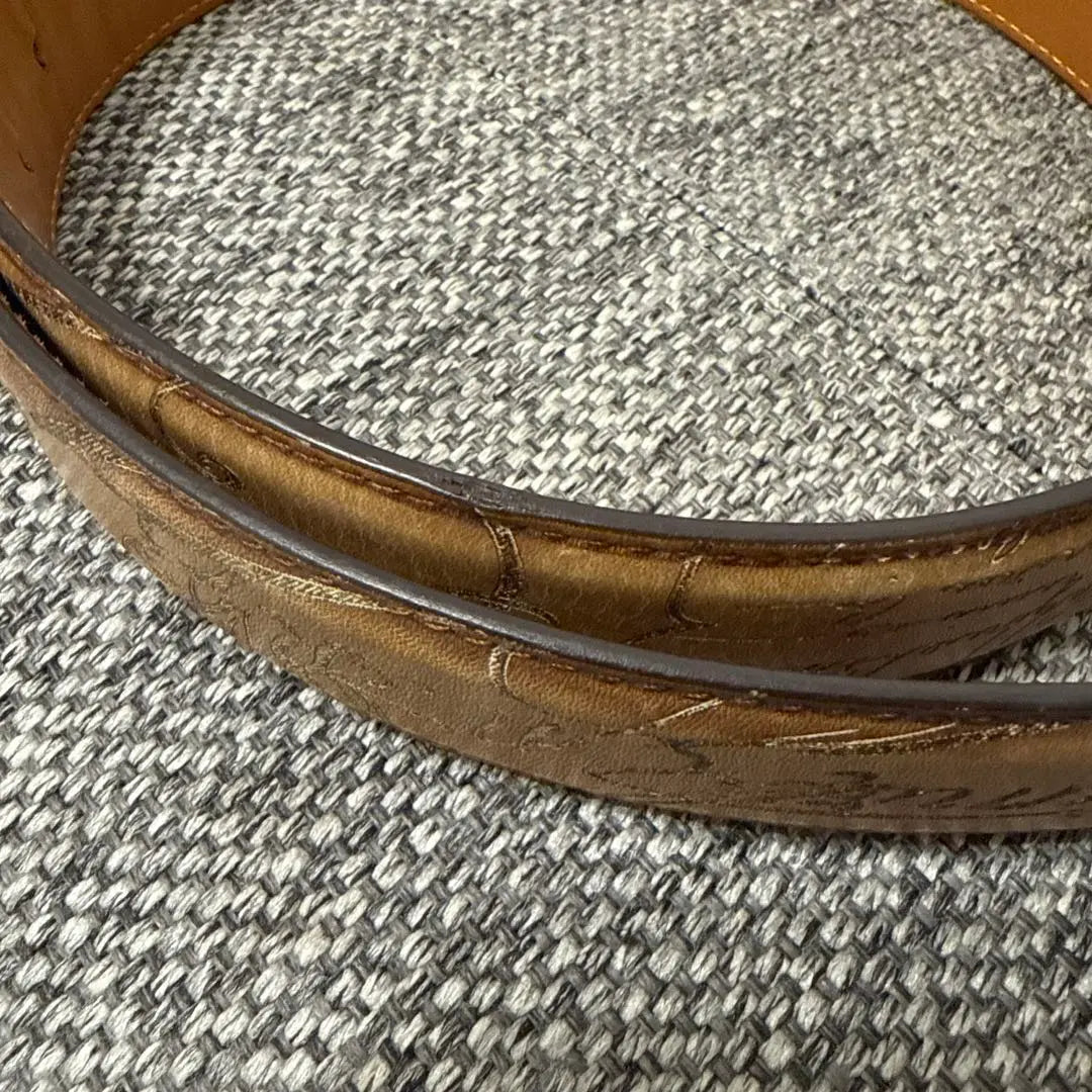 Berluti Calligraphy Belt