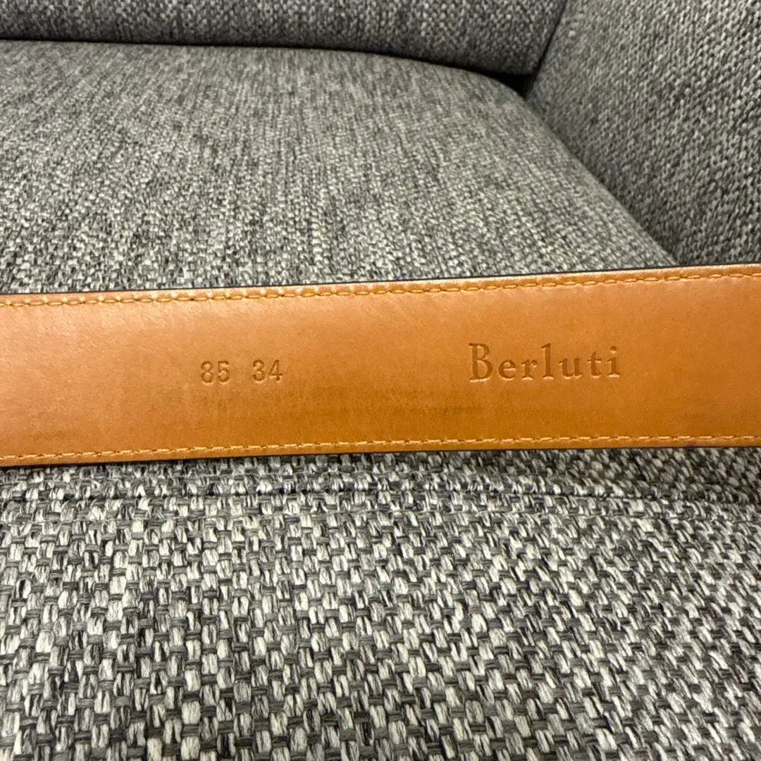 Berluti Calligraphy Belt