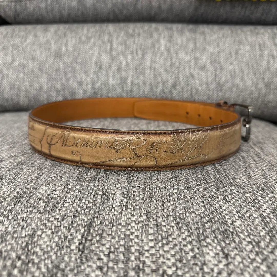 Berluti Calligraphy Belt