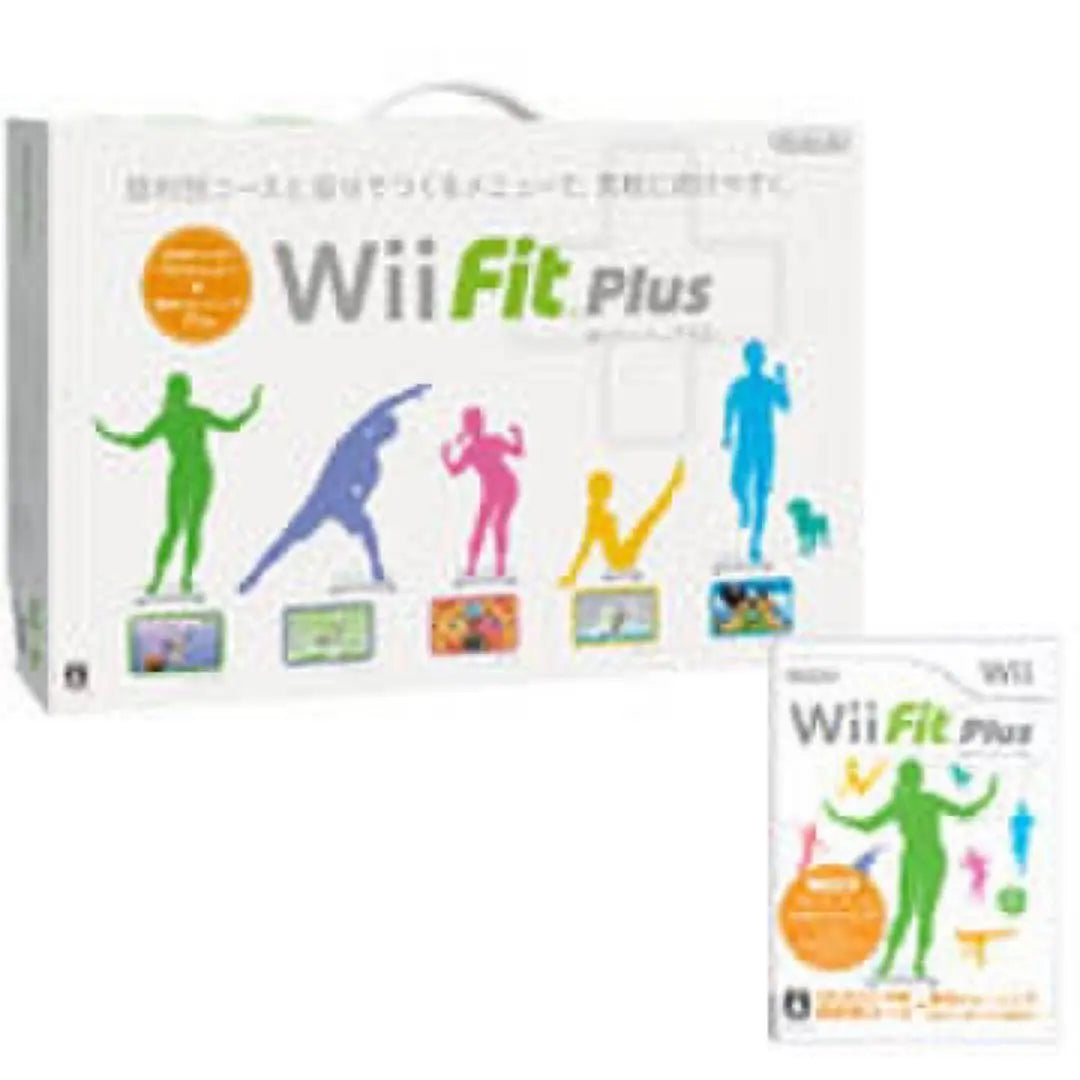 Nintendo Wii Fit Plus Game Software Comes with Box