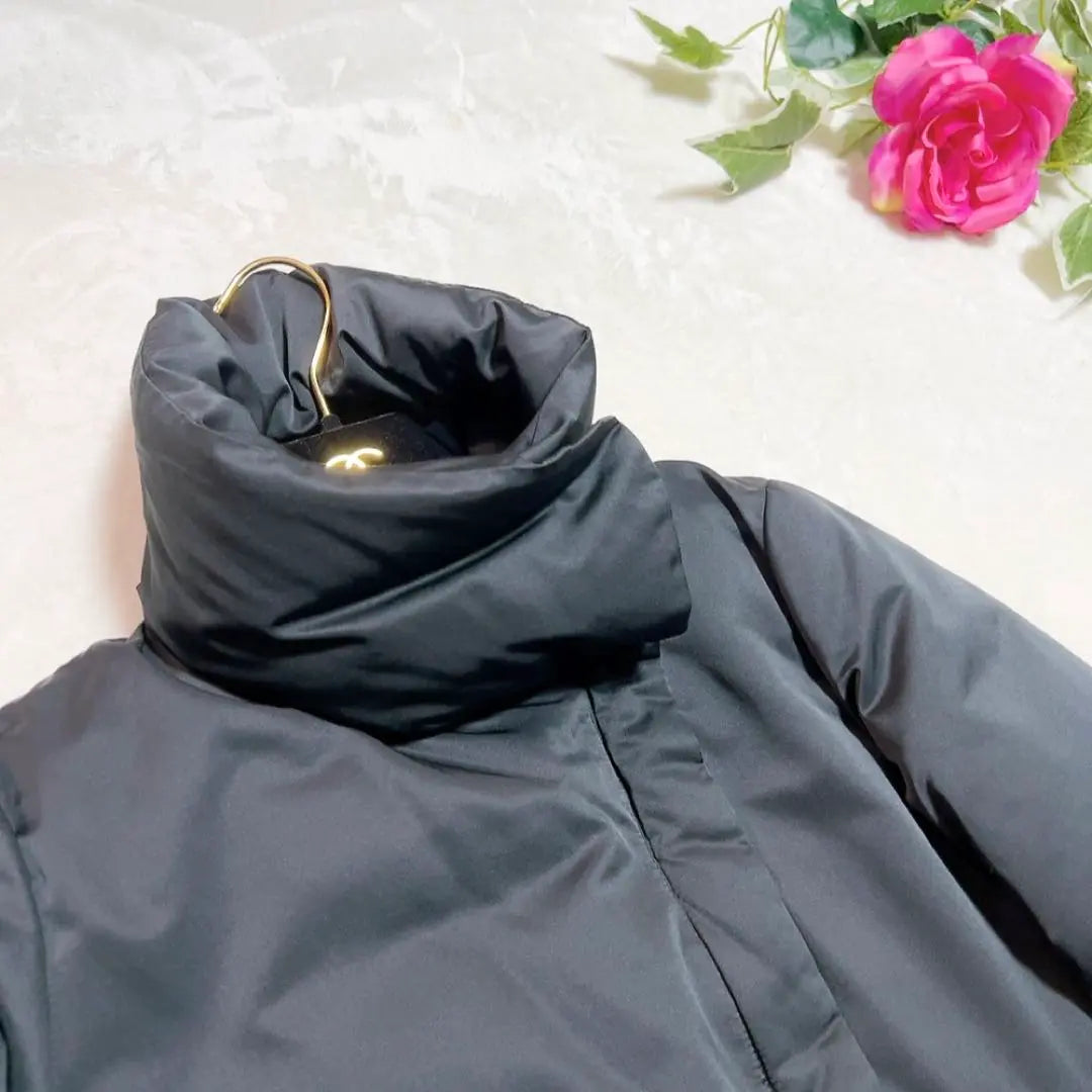 Like new✨ theory down jacket stand collar black