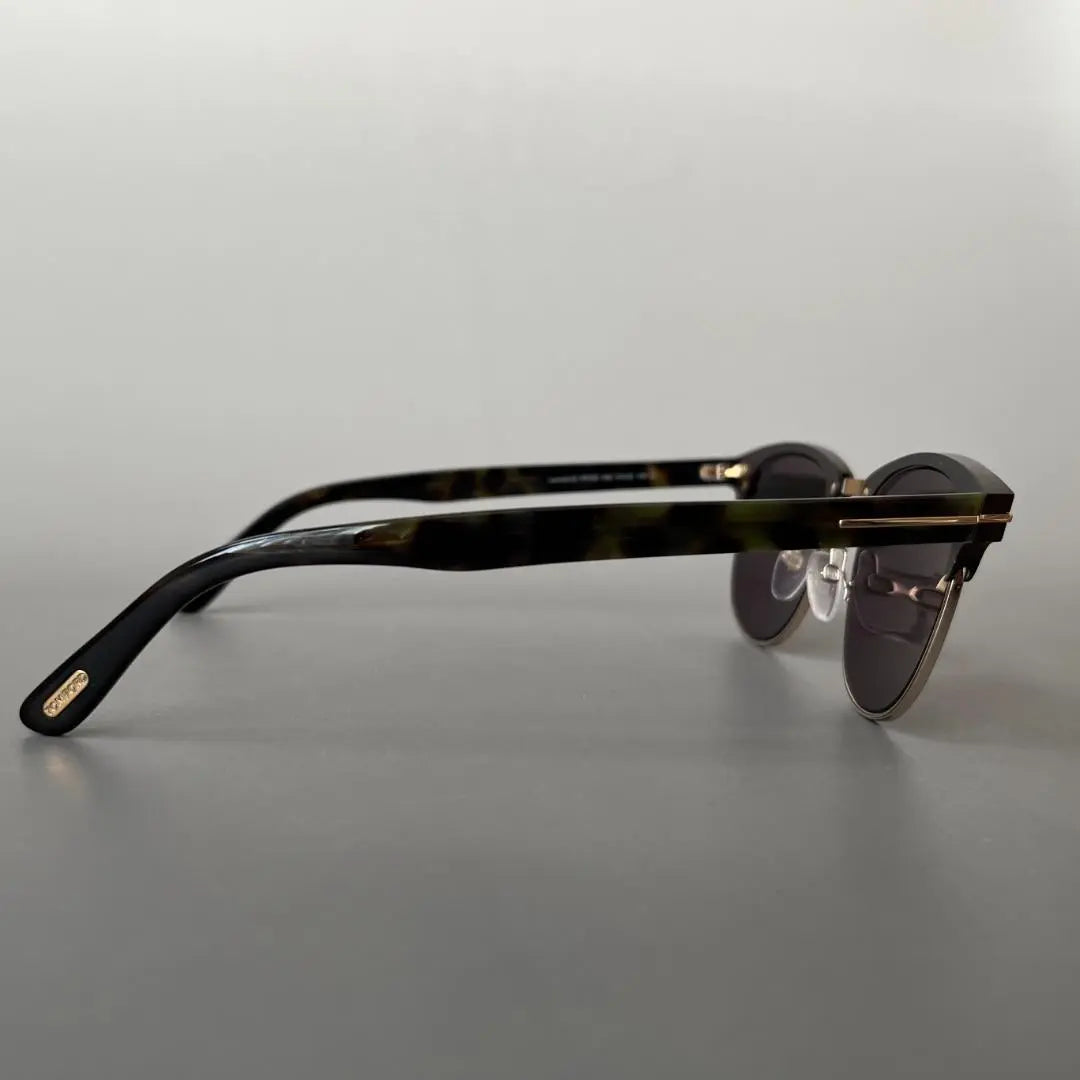 Tom Ford Thurmont Blow Matte Black Gold Sunglasses