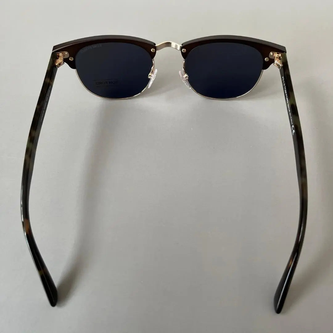 Tom Ford Thurmont Blow Matte Black Gold Sunglasses