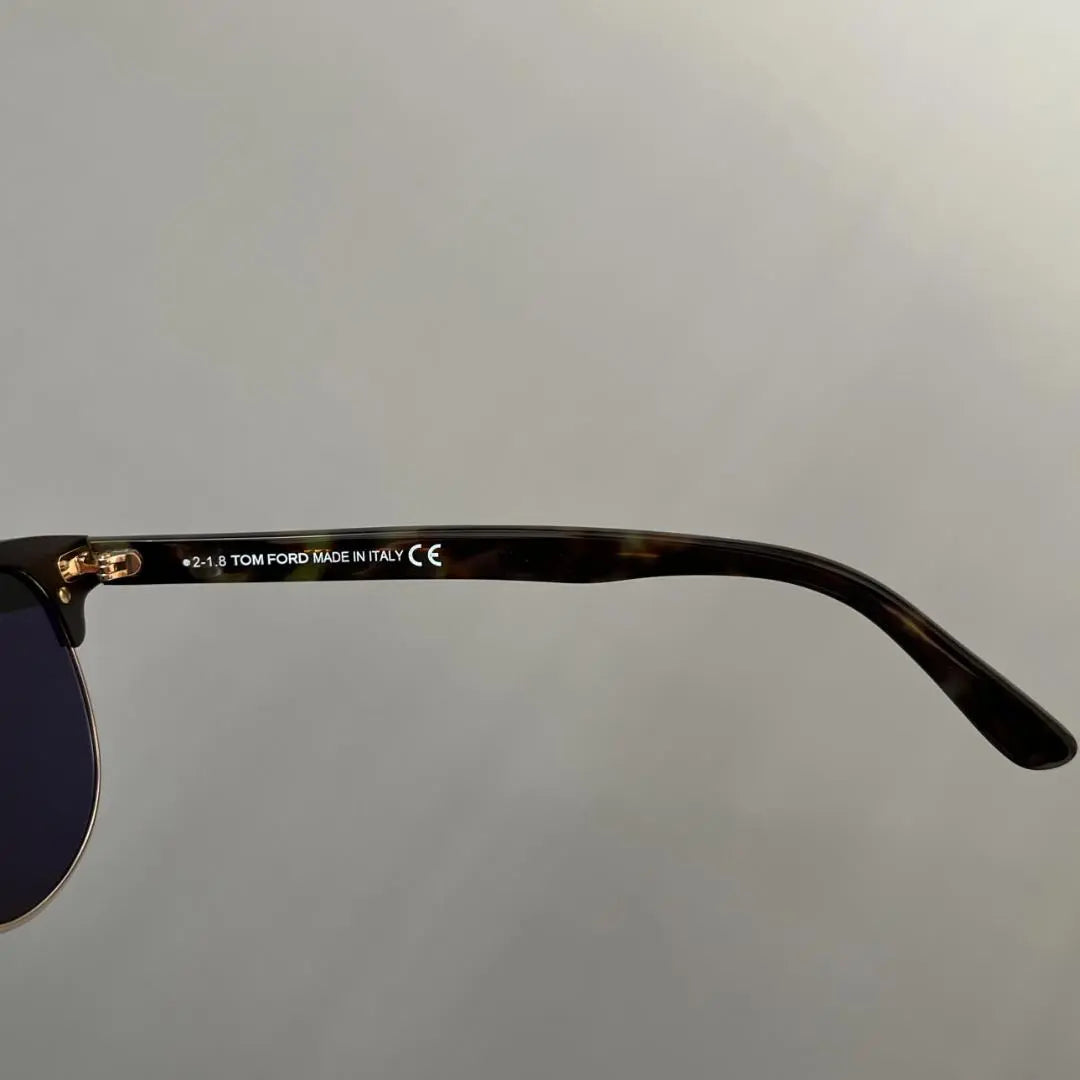 Tom Ford Thurmont Blow Matte Black Gold Sunglasses