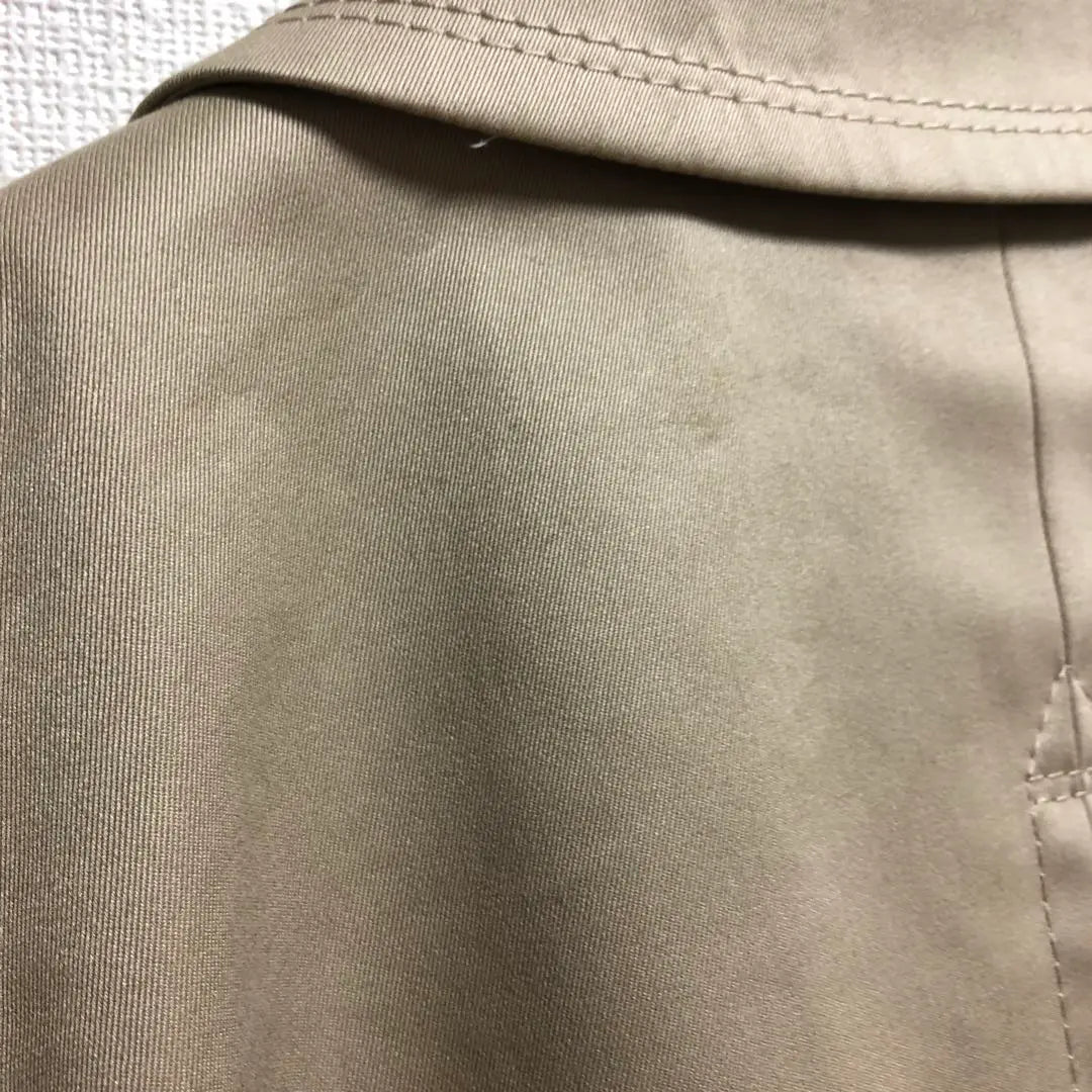 UNTITLED Gabardina Untitle de manga larga beige | SIN TÍTULO アンタイトル 長袖 トレンチコート ベージュ