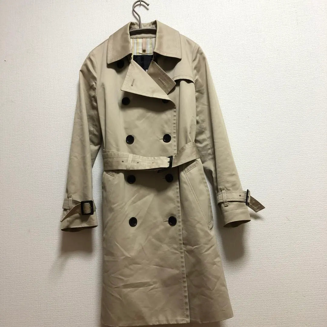 UNTITLED Untitle long sleeve trench coat beige