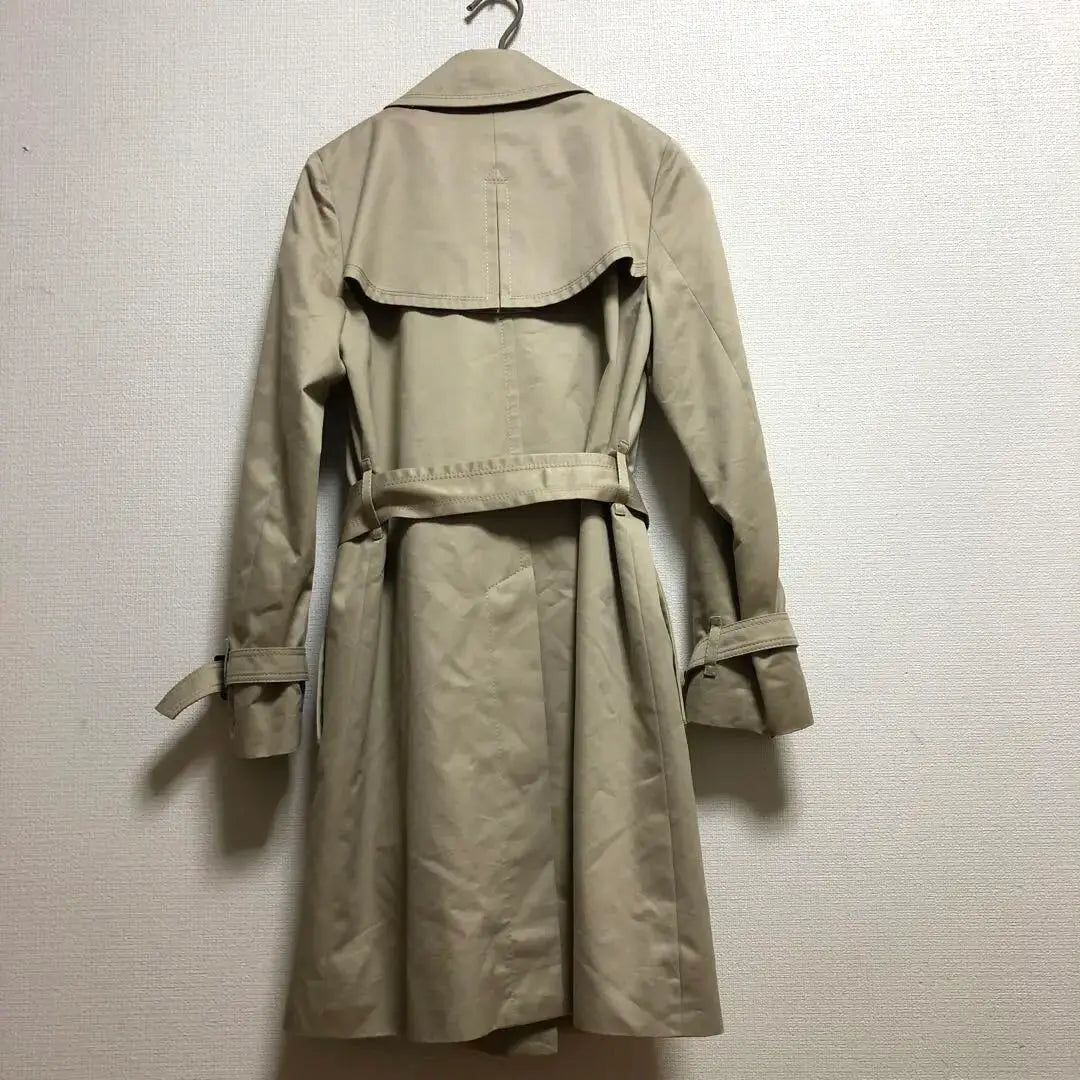 UNTITLED Gabardina Untitle de manga larga beige | SIN TÍTULO アンタイトル 長袖 トレンチコート ベージュ