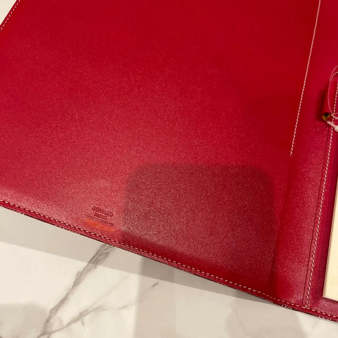 Goyard Red Pattern A4 Notebook