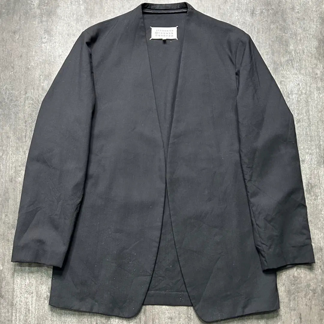 [Beautiful goods] Margiela No Color Jacket 19SS Wool Standard 44 Black