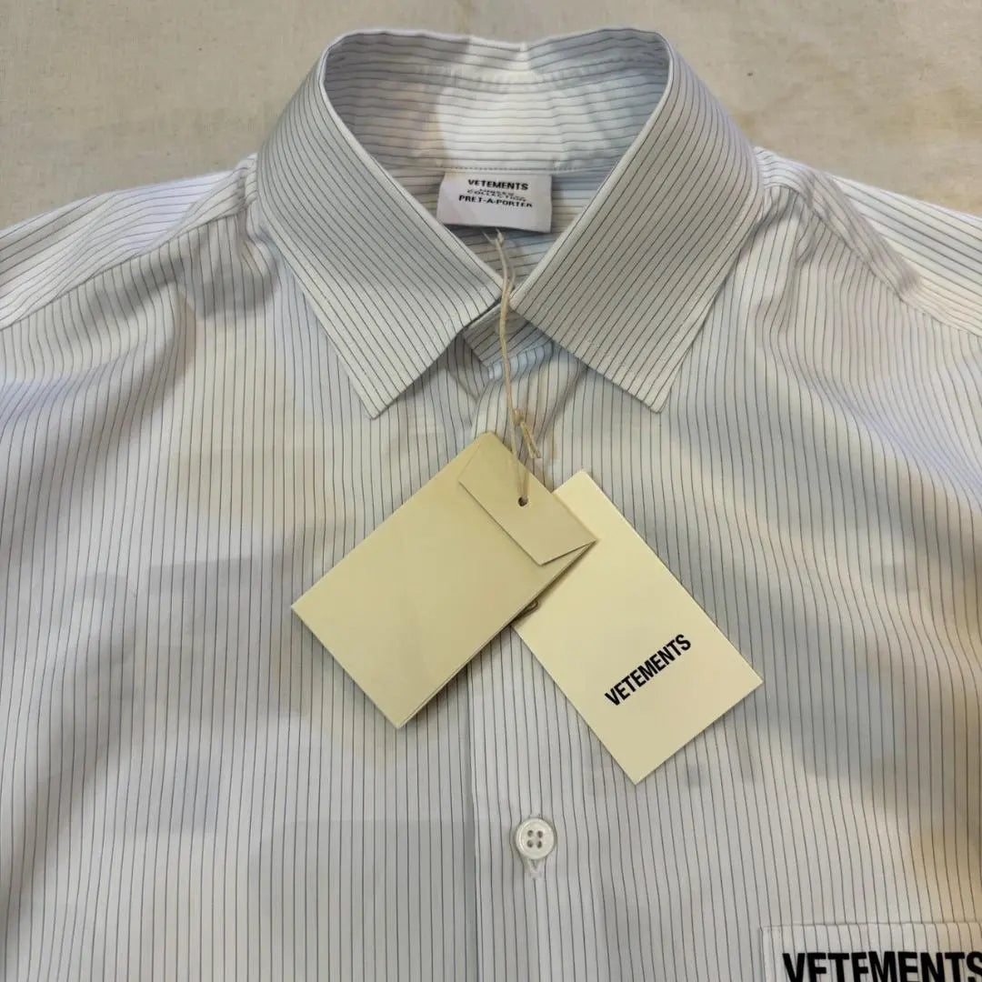 Camisa VETEMENTS nueva y genuina 24ss XS