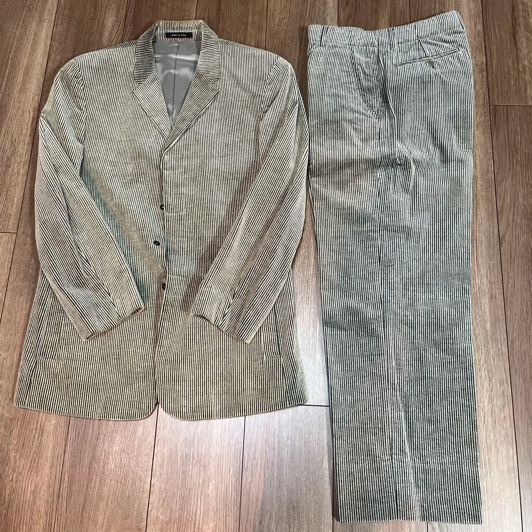 Suit Cordyroy Khaki Emporio Armani