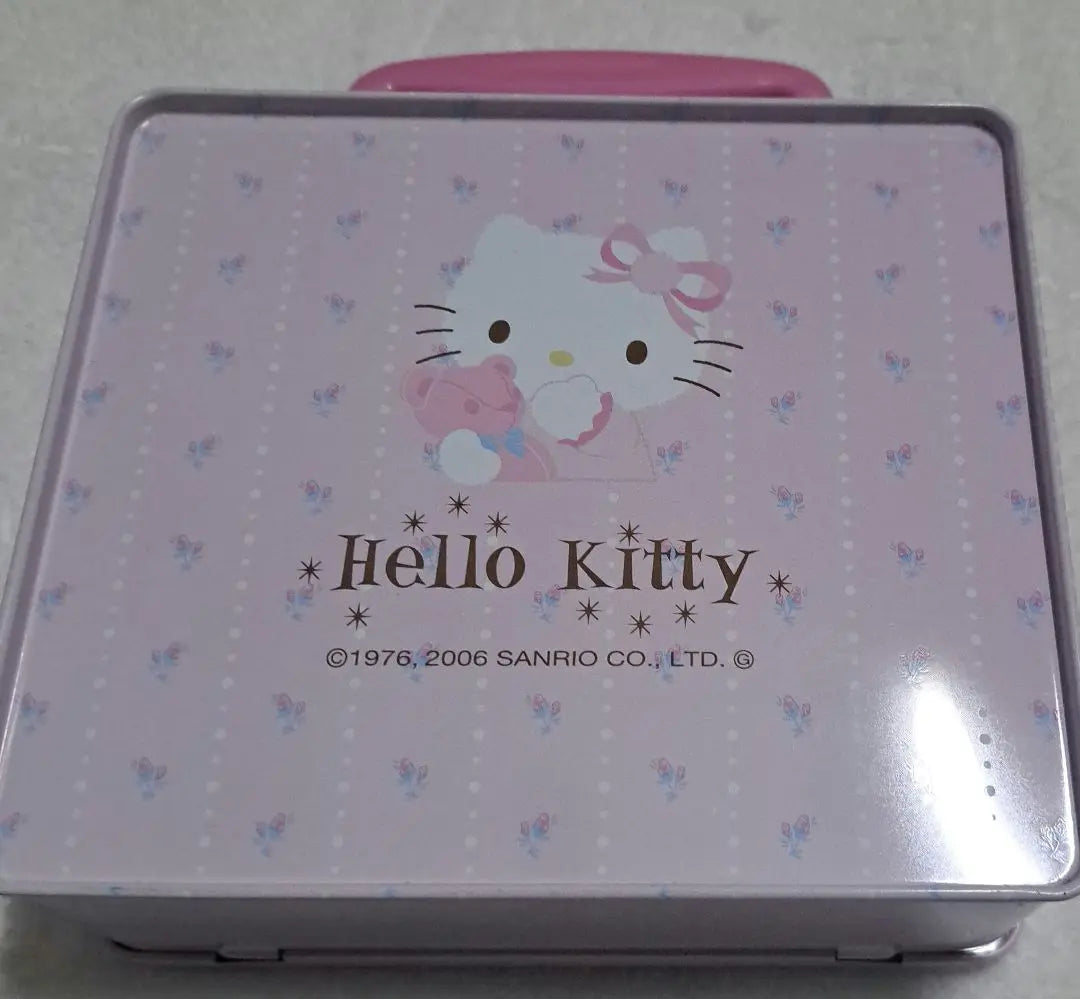 Hello Kitty can case pink 2006 Heisei retro