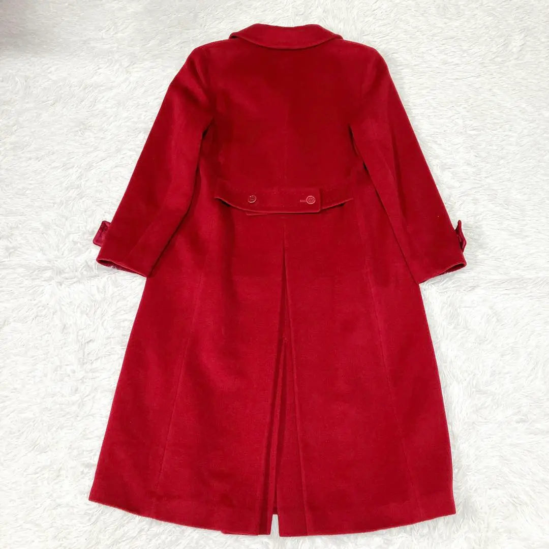 Max Mara Chester Coat Wool Camel 100% Red 42