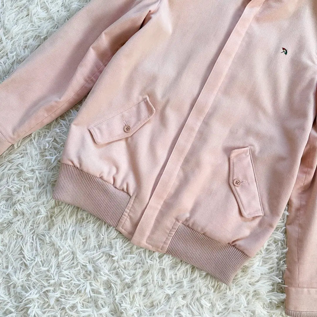 [Wearing twice] Arnold Palmer reversible blouson ♡ Pink x Silver