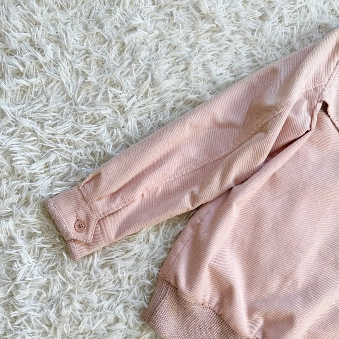 [Wearing twice] Arnold Palmer reversible blouson ♡ Pink x Silver