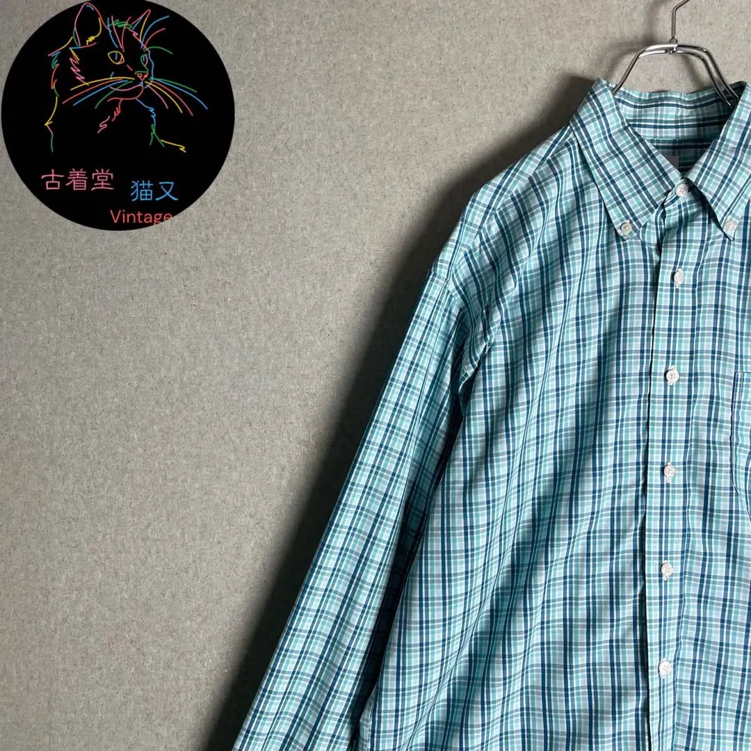 ✮ Camisa manga larga BROOKS BROTHERS Cuadros -talla XL✮ | ✮長袖シャツ Brooks Brothers チェック オーバーサイズ XL✮