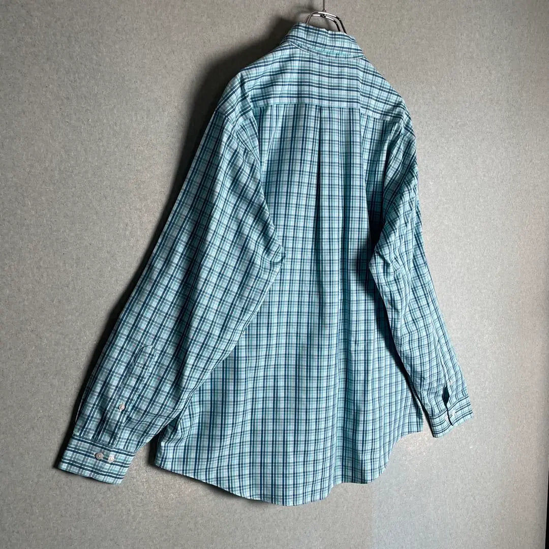 ✮ Long -sleeved shirt BROOKS BROTHERS Check -size XL✮