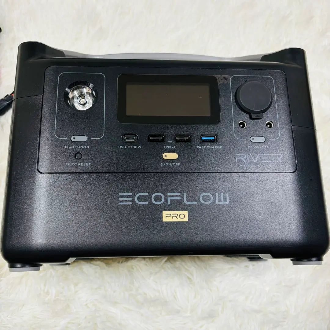 [Almost unused] EcoFlow RIVER600 PRO portable power supply