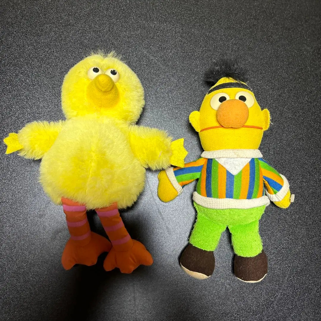 Plush set Winnie the Pooh Snoopy Bart Big Bird