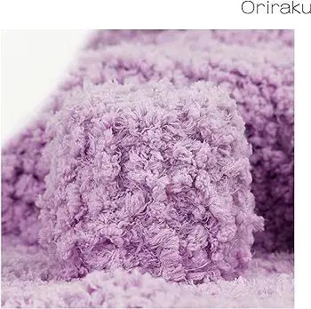 Oriraku Easy Weave Yarn Knitting Yarn Plush Thread for Knitting DIY Handmade