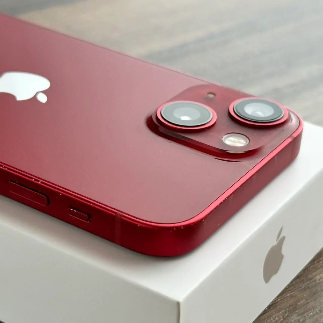 [Buen estado: Gran capacidad] Unidad principal iPhone 13mini RED 256GB SIM libre