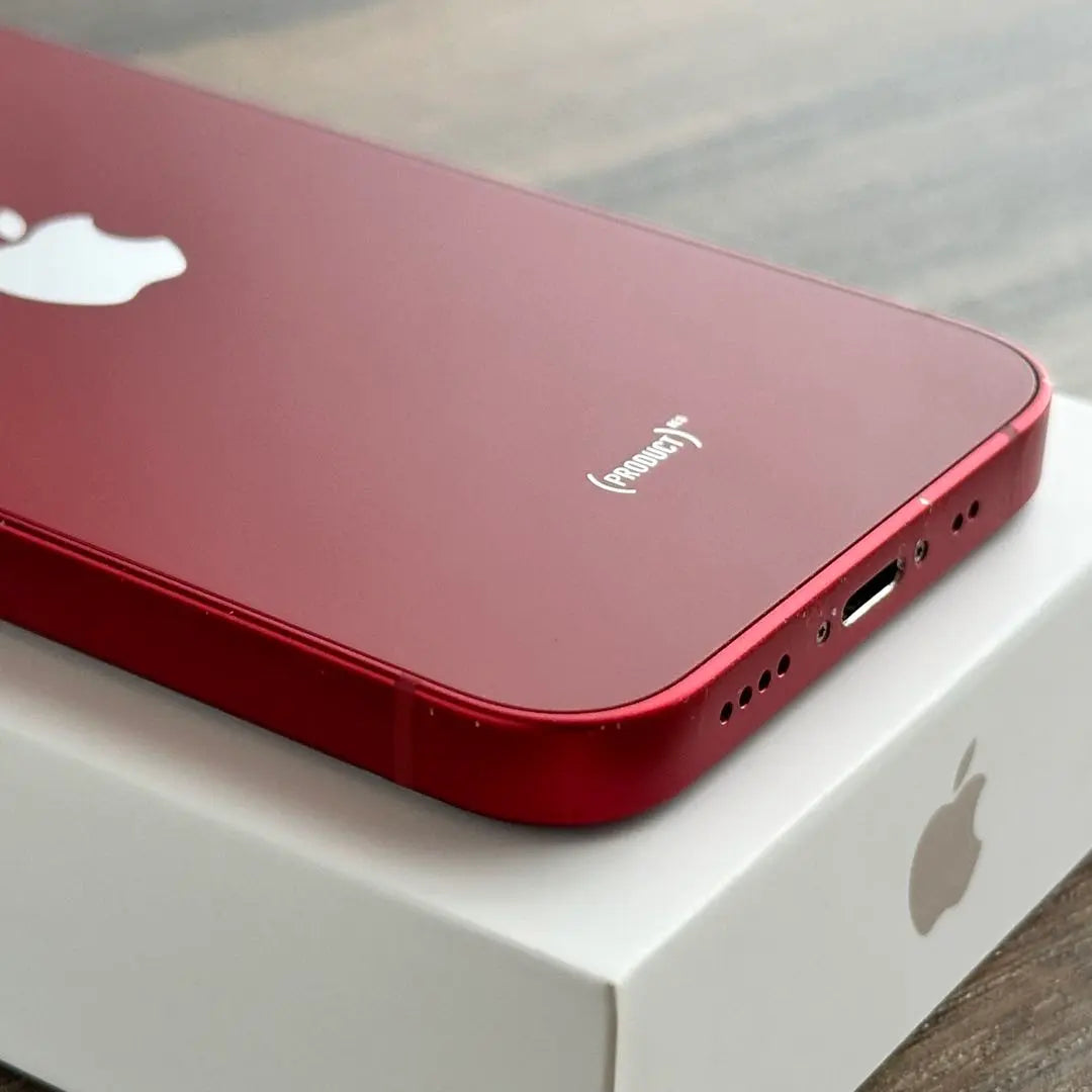 [Buen estado: Gran capacidad] Unidad principal iPhone 13mini RED 256GB SIM libre