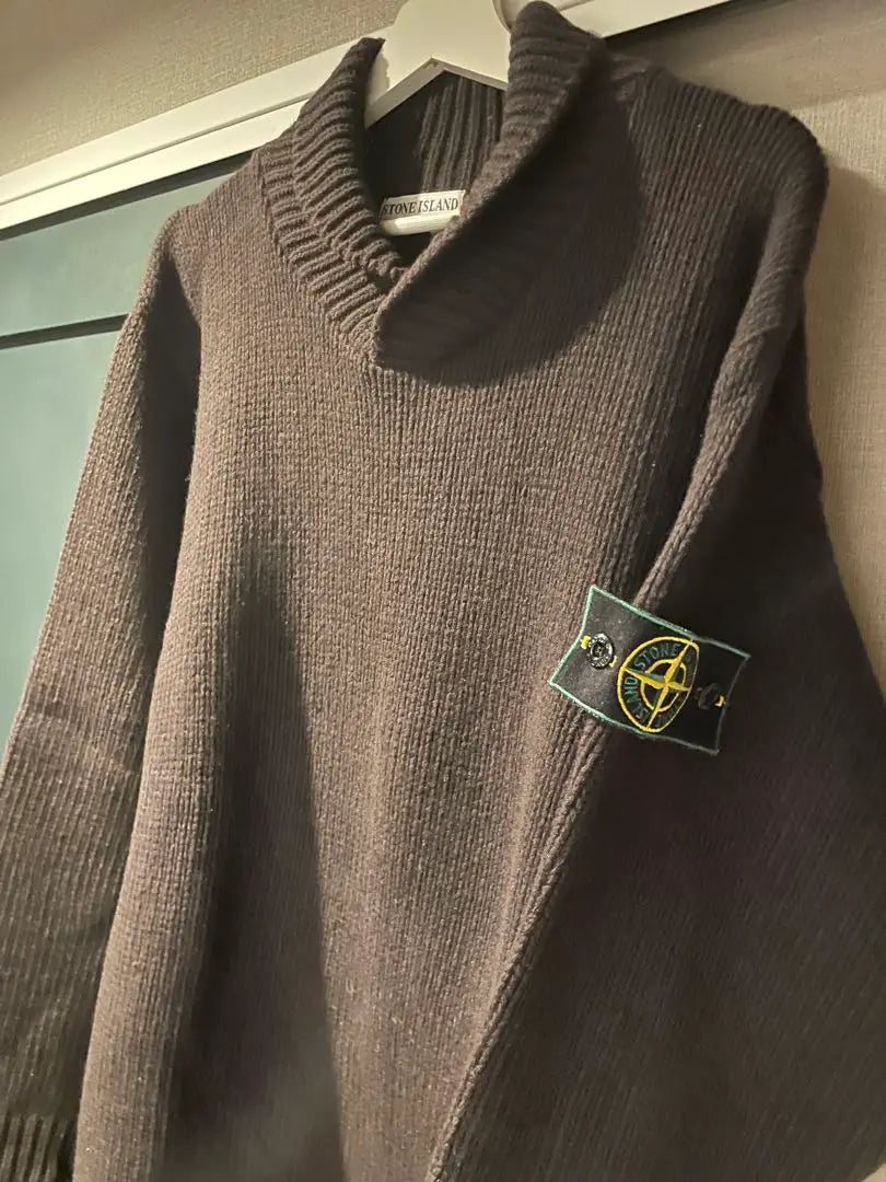 Chal con parche verde de STONE ISLAND Dead L 94aw