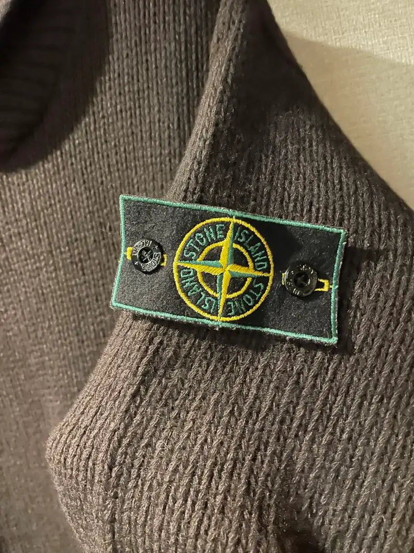 Chal con parche verde de STONE ISLAND Dead L 94aw