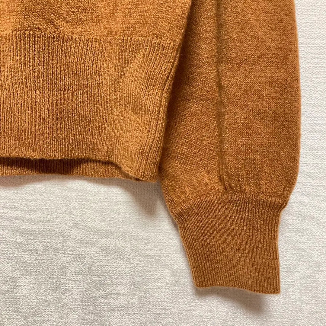 Dazulin V neck knit (F) Brown Fall / Winter A0789 | ダズリン Vネックニット （F） ブラウン 秋冬 a0789