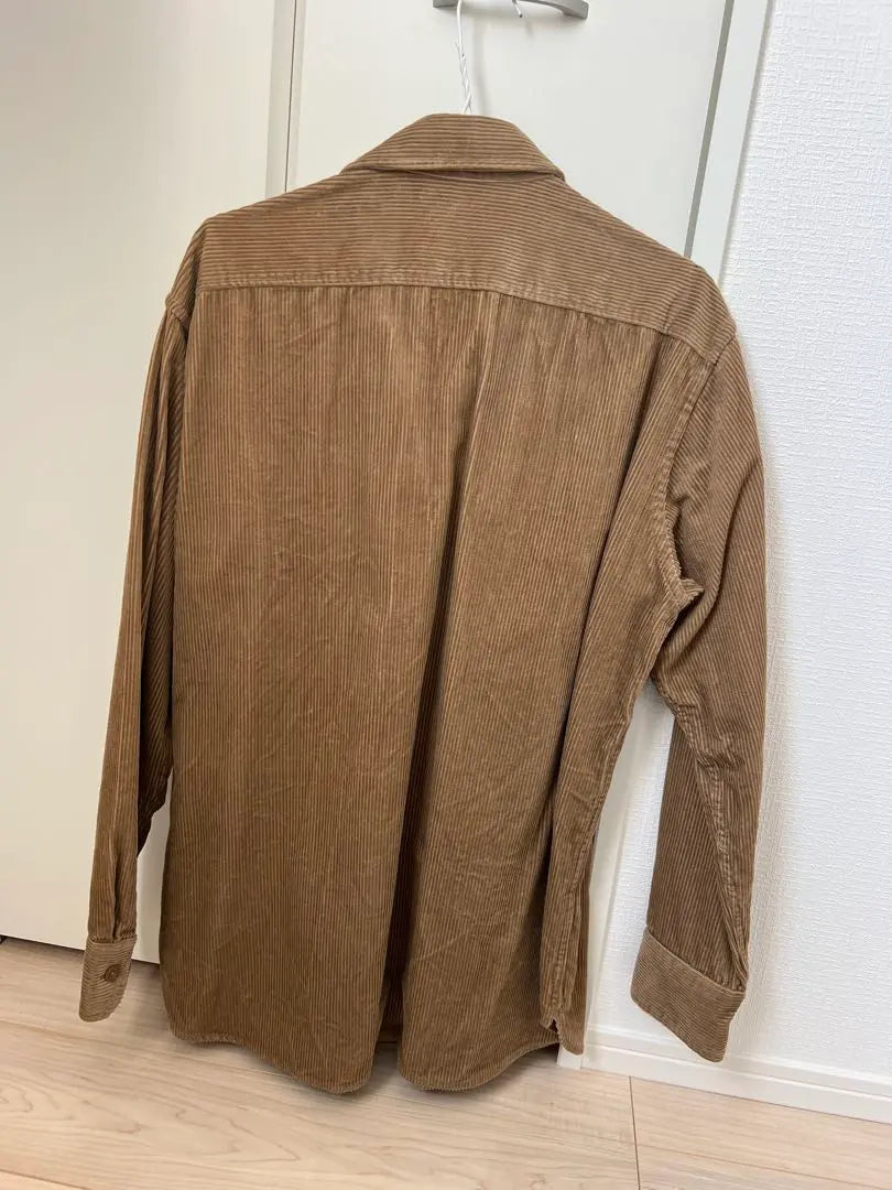 UNIQLO Corduroy Long Sleeve Shirt XL Brown