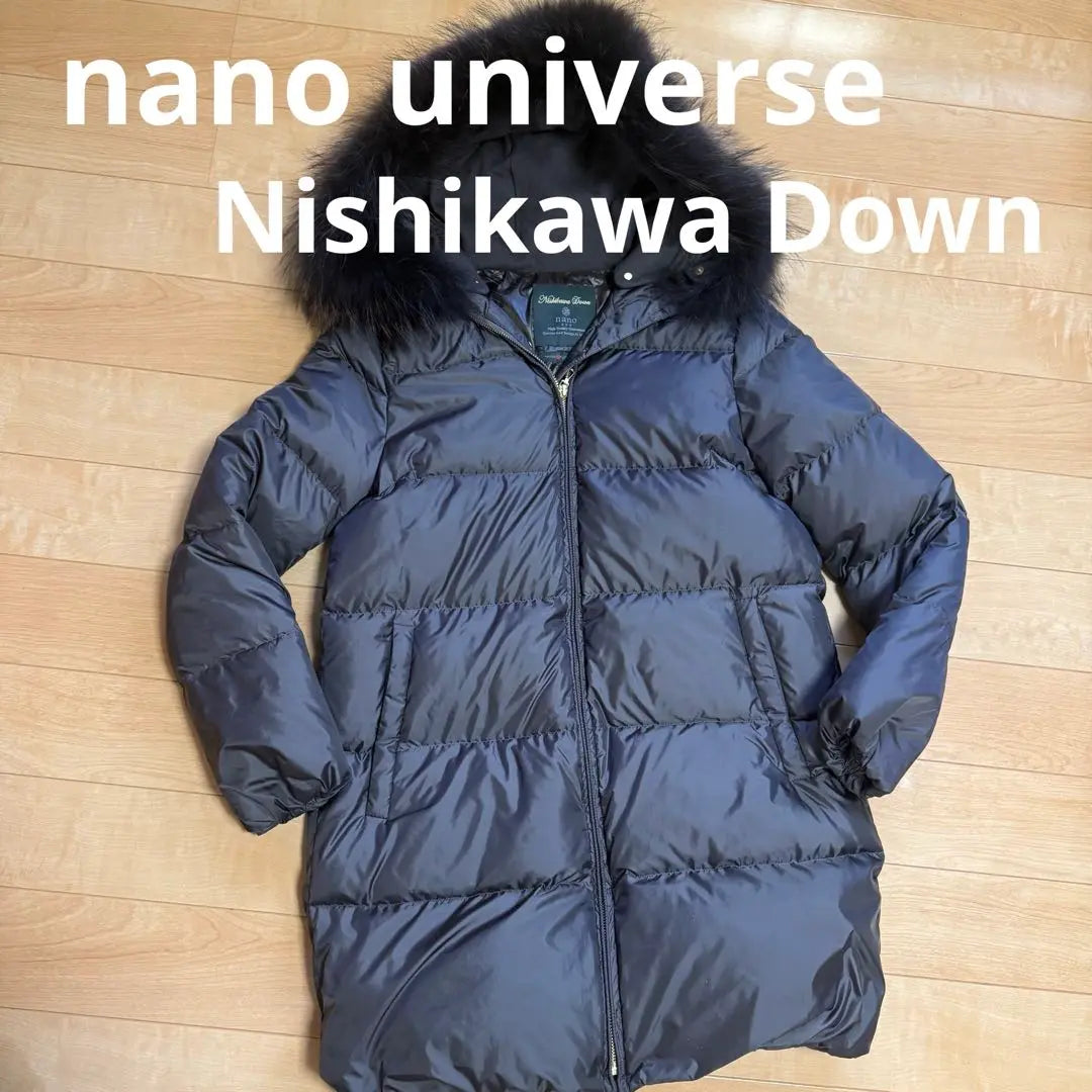 ✨Extremely beautiful item✨nano universe Nishikawa down coat