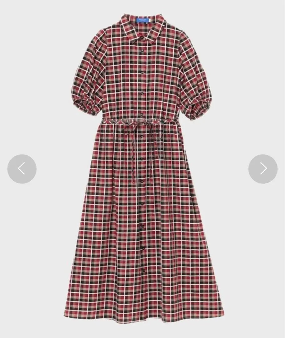 Blue Label Crestbridge Check Pattern Shirt Dress