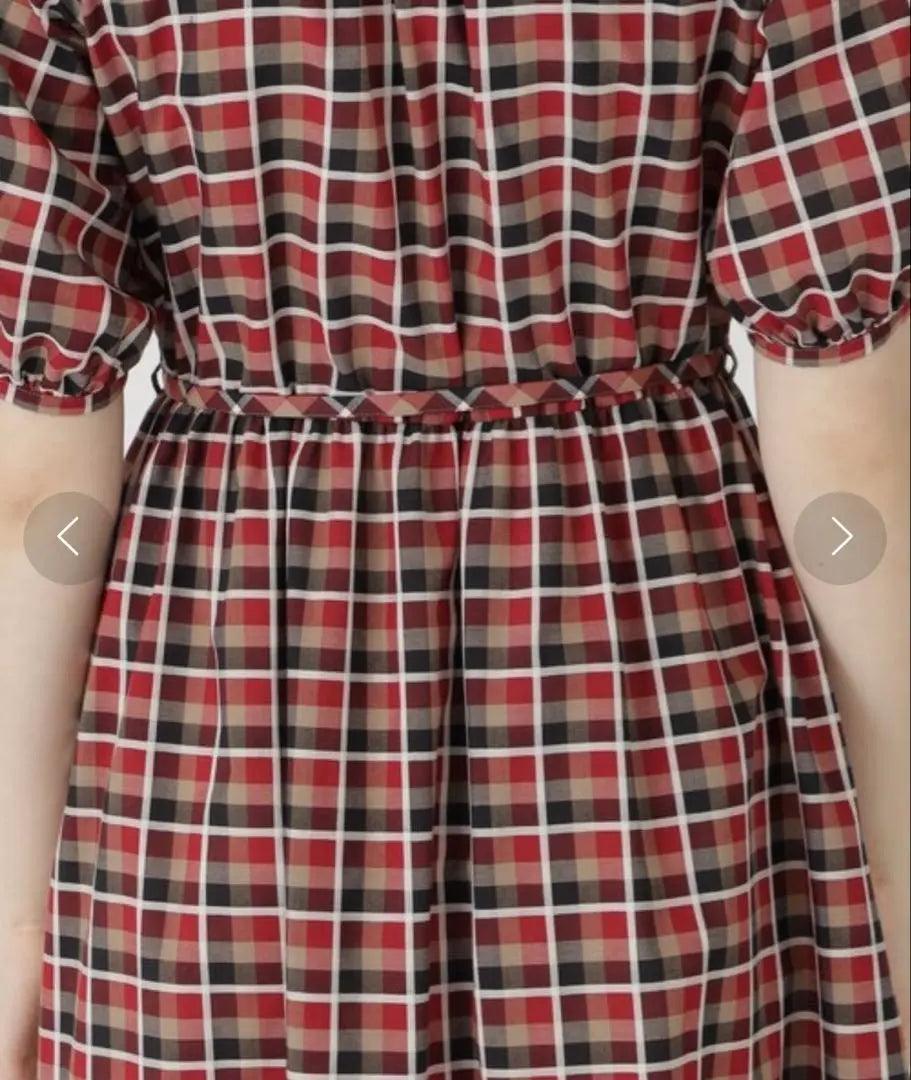 Blue Label Crestbridge Check Pattern Shirt Dress