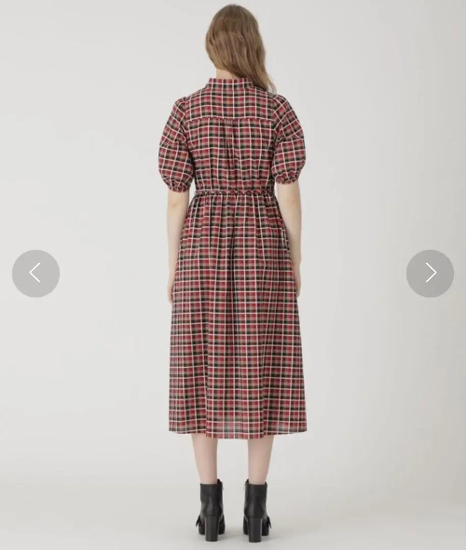 Blue Label Crestbridge Check Pattern Shirt Dress