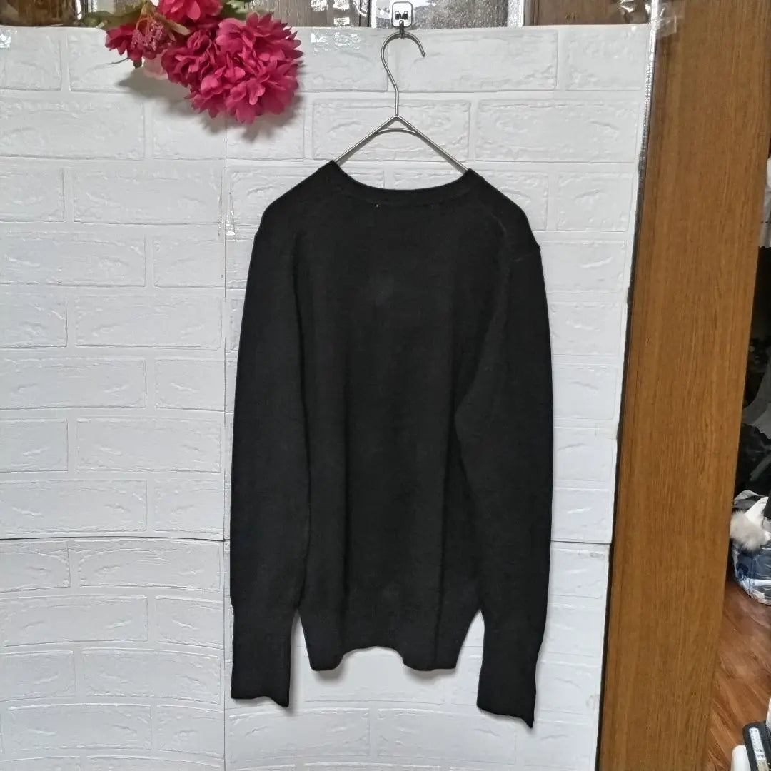 [ZARA] ZARA♡ Brand new and unused♡ Sweater♡ Long sleeves♡ Tops♡ Gold buttons【L】Black